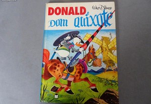 Livro Banda Desenhada - Donald e Dom Quixote - Edi