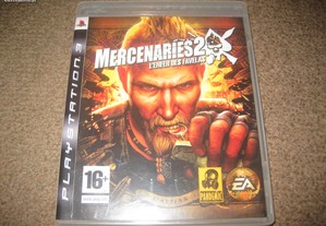 Jogo "Mercenaries 2: World In Flames" para PS3/Completo!
