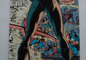 The Avengers 315 Marvel Comics 1990 BD original em língua inglesa Amazing Spider-Man