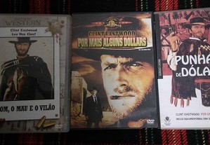 Trilogia Por Mais Alguns Dólare (1955) Por um Punhado de Dólares (1964) O Bom, o Mau e o Vilão (1966) Clint Eastwood IMDB: 9.0