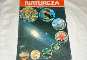 Caderneta de cromos coleção natureza