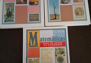 "Matemáticas - Guia de Apoio ao Estudante" 3 Volumes