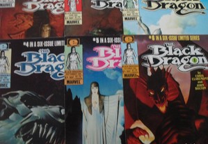 The Black Dragon mini série completa John Bolton Chris Claremont Marvel / Epic Comics 1985 BD