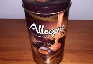 Lata de chocolates Allegro Toffee Caramelos