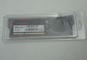 Memória Juhop p/ Portátil 8GB SoDimm DDR3L 1600MHz PC3-12800S 1.35V Nova