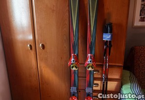 Esquis k2 mais Bastões mais Saco