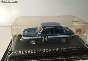 Renault 8 Gordini 1300 - Rallye Portugal 1967 - Ixo para Altaya - Escala 1/43 - Mint