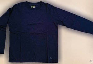 T-Shirt de Criança Unissexo, Azul-escuro, como Nova