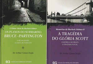 8 Volumes da Colecção Sherlock Holmes