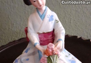 Estatueta Oriental Capodimonte