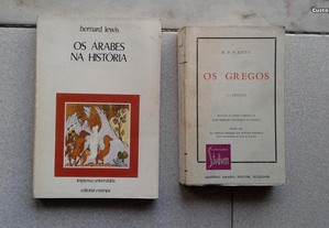 Obras de Bernard Lewis e H.D.F.Kitto
