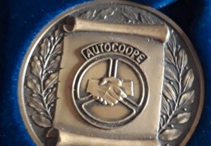 Medalha Autocoope em bronze