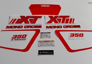 Autocolantes Yamaha XT 350 XT 600 1987 -1997 decal