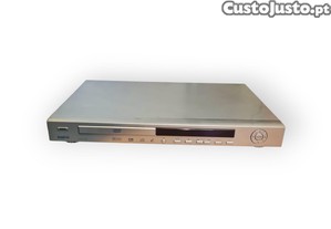Leitor de DVD Sanyo DVD-7105   Prateado com Múltiplas Conexões