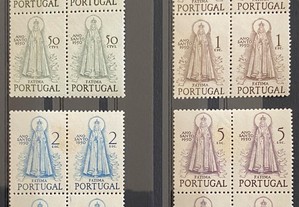 Série completa de 4 quadras selos novos Ano Santo