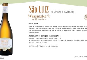 São Luiz Winmakers Grande Reserva Branco 2018