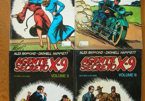 Agente Secreto X-9 - 4 volumes