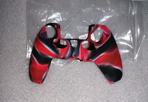 Capa Comando PS5 - Novo Vermelho