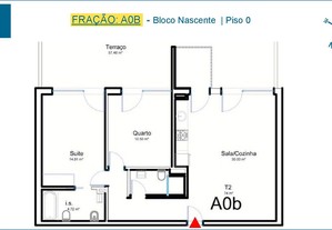 Apartamento - 68 m2 - T2