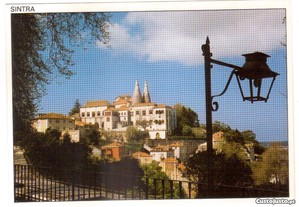 Postal de Sintra - Palácio Nacional de Sintra