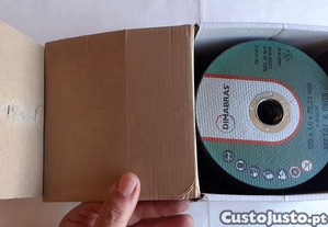 Lore de 74 discos de corte abrasivos Novos Dimabras