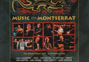 Dvd Music For Montserrat - música pop