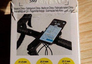 Suporte telemóvel em metal para bicicletas