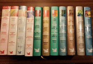 livros: coleção "Selecções do livro" (44 romances, 11 volumes)