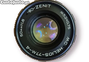 Objetiva Helios-77M-4 50mm f/1.8   Rosca M42   USSR / Zenit