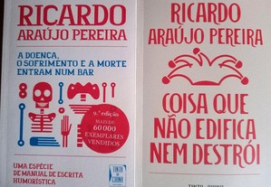 Livros de Ricardo Araújo Pereira - 2.5Eur cada