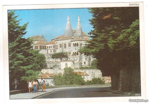 Postal de Sintra Palácio Nacional