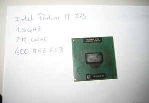 CPU Intel Pentium M Processor 715