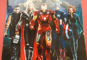 Os Vingadores 2012 Caderneta Avengers MARVEL Panin