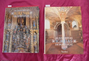 As mais belas Igrejas de Portugal. 2 Vols . Editor