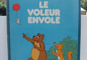 Livro Le voleur envolé, Sylvain et Sylvette 1974