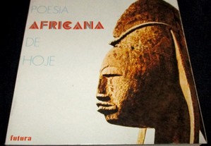 Livro Poesia Africana de Hoje 1ª edição Futura