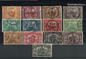 Selos Portugal 1894-Afinsa 98/110 Usados