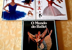 Livros sobre Ballet em Português - Excelente estado - Anos 80 e 90