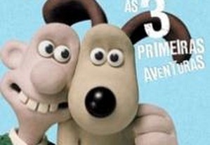 DVD Wallace and Gromit As 3 Primeiras Aventuras Filme