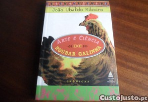 "Arte e Ciência de Roubar Galinha" - Crónicas de João Ubaldo Ribeiro - 1ª Edição de 1998