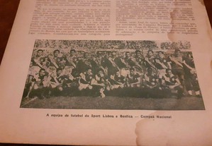 Benfica Campeão  Nacional 57 revista Legião Marcha