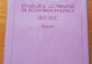 Estudos e elementos de economia política(1839-1874) de Adrião P. Forjaz de Sampaio