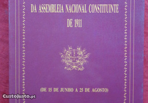 Actas da Assembleia Nacional Constituinte de 1911 