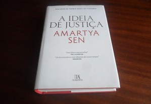 "A Ideia de Justiça" de Amartya Sen - 1ª Edição de 2010
