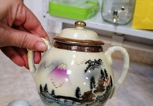 Conjunto chá porcelana chinesa
