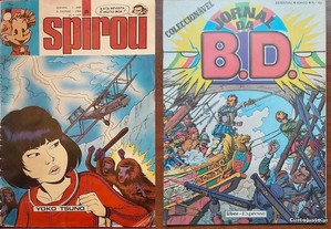 Spirou 25 (2ªa Série 1979) / Jornal da BD 40 / Jornal do Cuto 32