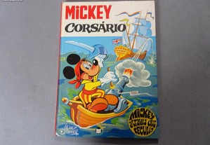 Livro Banda Desenhada - Mickey Corsário - Edinter
