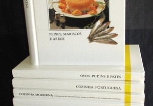 Livros Colecção Escola de Cozinha Ediclube avulso