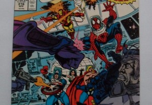 The Avengers 316 Marvel Comics 1990 BD original em língua inglesa Amazing Spider-Man
