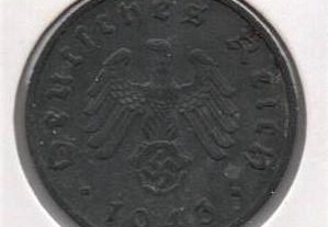 Alemanha(3º Reich) - 10 Reichspfennig 1943 F -rara